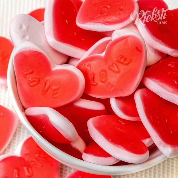 Želejas konfektes “Sirsniņas”, 1 kg