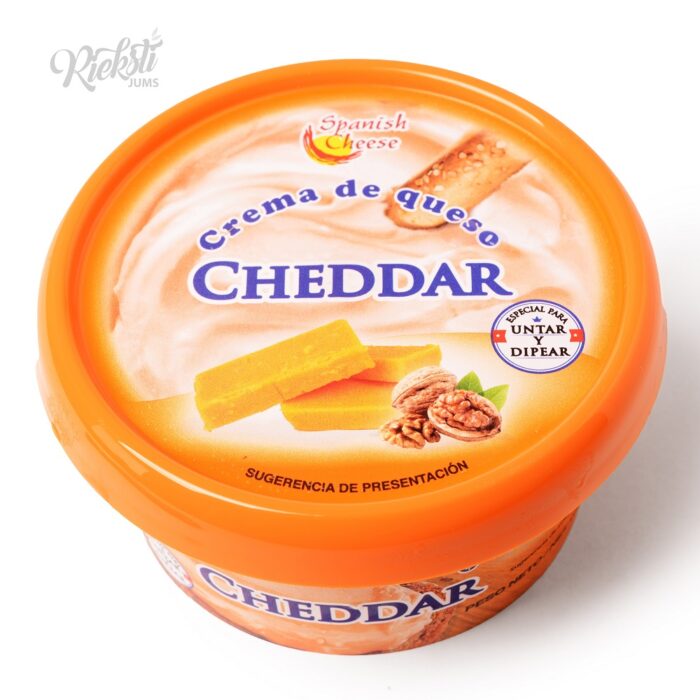 “SPANISH CHEESE” krēmīgs čederas siers, 125 g