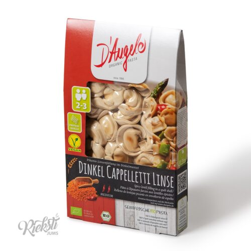 “D’Angelo“ pelmeņi ar lēcām un čili pipariem, 250 g