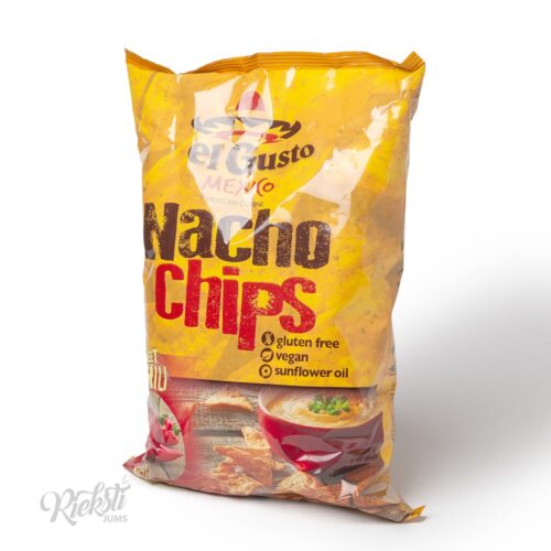 „EL GUSTO MEXICO“ načo čipsi ar čili papriku, 180 g