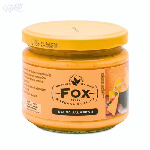 “FOX” siera mērce ar halapenjo, 300 g