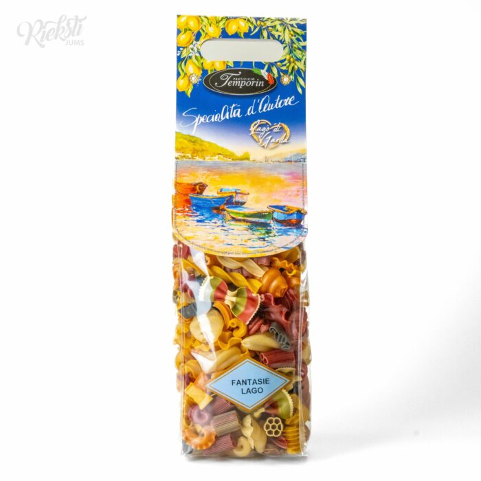 "PASTIFICIO TEMPORIN" makaroni "Ezera dzelme", 500 g