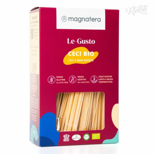 “MAGNATERA” turku zirņu un balto kukurūzu makaroni, 250 g