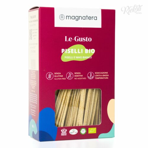“MAGNATERA” zirņu un balto kukurūzu makaroni, 250 g