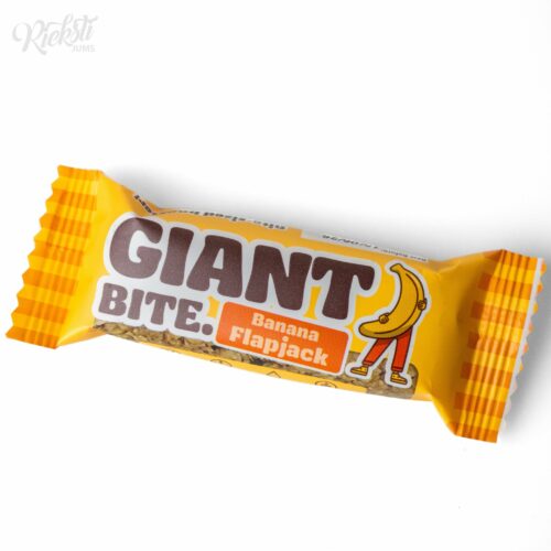 Mini auzu batoniņš “MA BAKER Giant Bite” ar banāniem, 42 g