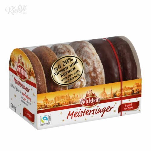 “Wicklein” trīs garšu piparkūkas kārbiņā, 200 g