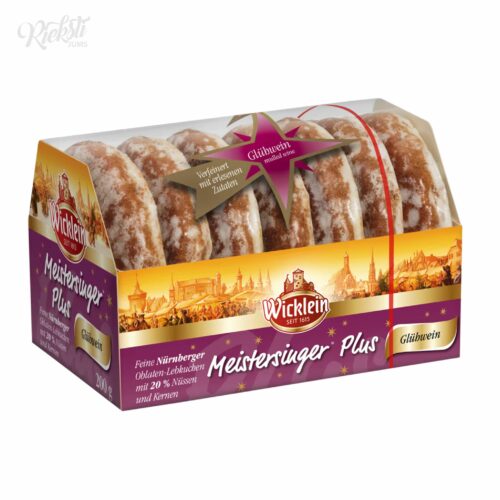 “Wicklein” piparkūkas ar karstvīna garšvielām kārbiņā, 200 g