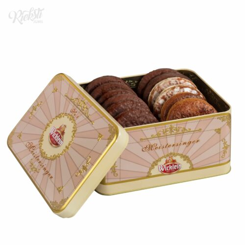 “Wicklein” piparkūku izlase metāla kārbā, 400 g