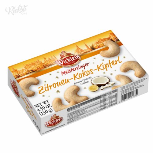“Wicklein” citrona sviesta cepumi ar kokosriekstu skaidiņām, 130 g