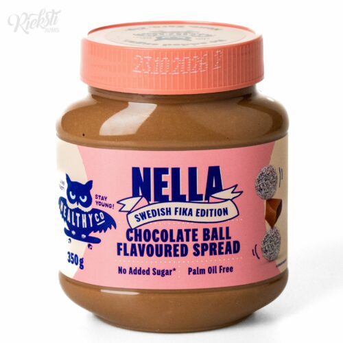 “NELLA” šokolādes krēms ar kokosriekstu skaidiņām, 350 g