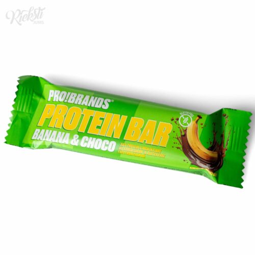 Proteīna batoniņš “PROTEINPRO” ar banāniem un šokolādi, 45 g