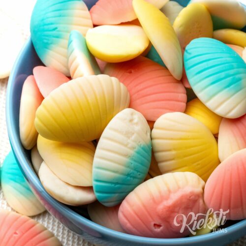 Želejas konfektes “Augļu gliemežvāki”, 1 kg