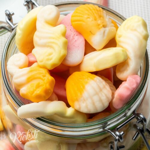 Želejas konfektes “Augļu jūras iemītnieki”, 1 kg