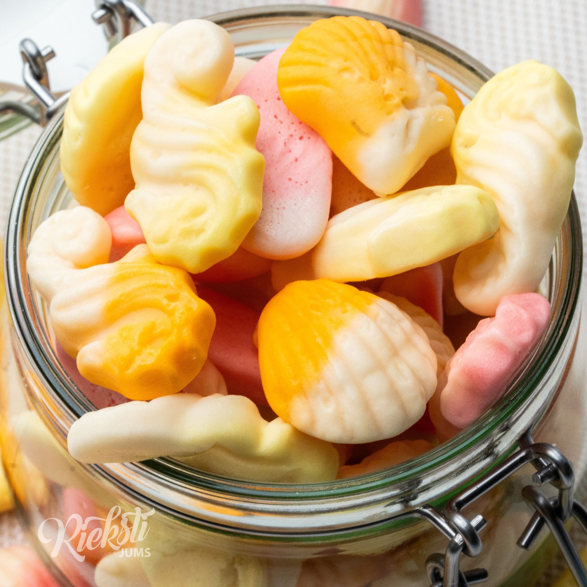 Želejas konfektes "Augļu jūras iemītnieki", 1 kg