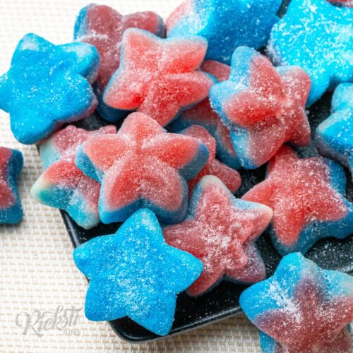 Želejas konfektes “Cukurotās košļājamās gumijas garšas zvaigznītes”, 1 kg