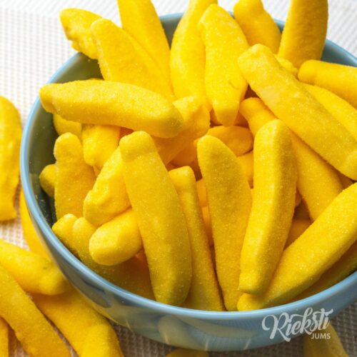 Želejas konfektes “Cukurotie banāni”, 1 kg