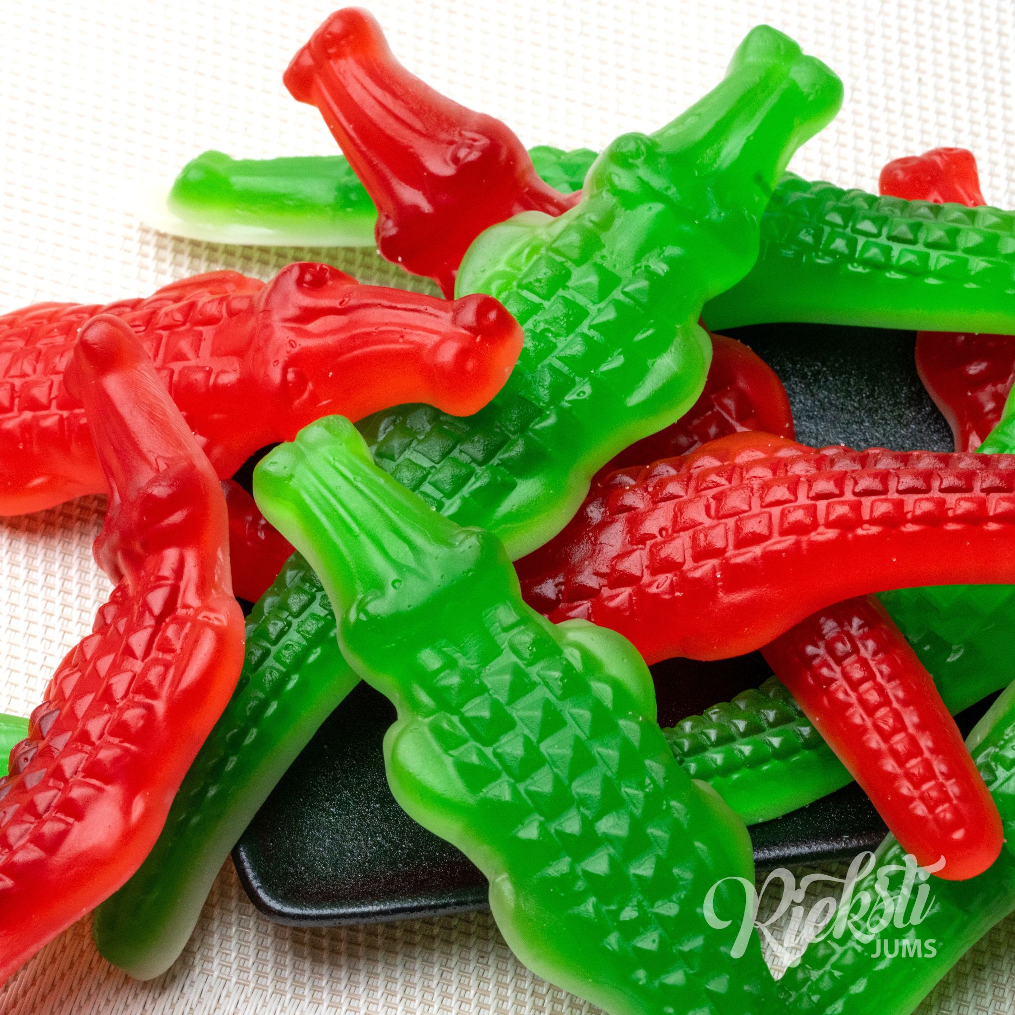 Želejas konfektes "Milzīgie krokodili", 1 kg