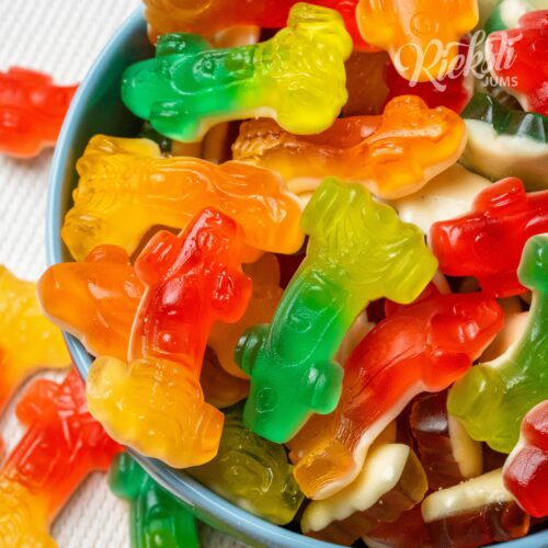 Augļu želejkonfektes „Sacīkšu mašīnas”, 1 kg