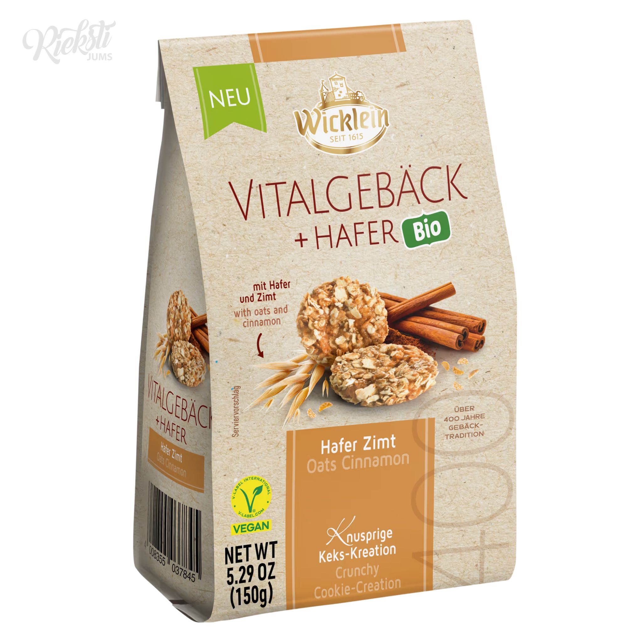 "Wicklein" auzu cepumi ar kanēli, 150 g