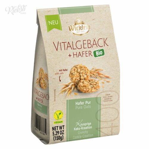 „Wicklein“ tradicionālie auzu cepumi, 150 g