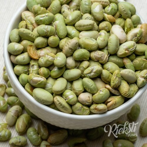 Žāvētas un sālītas edamame pupiņas, 1 kg