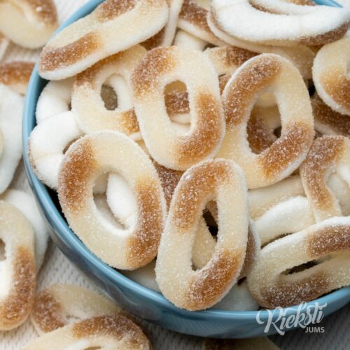 Želejas konfektes “Cukuroti kolas garšas gredzeni”, 1 kg