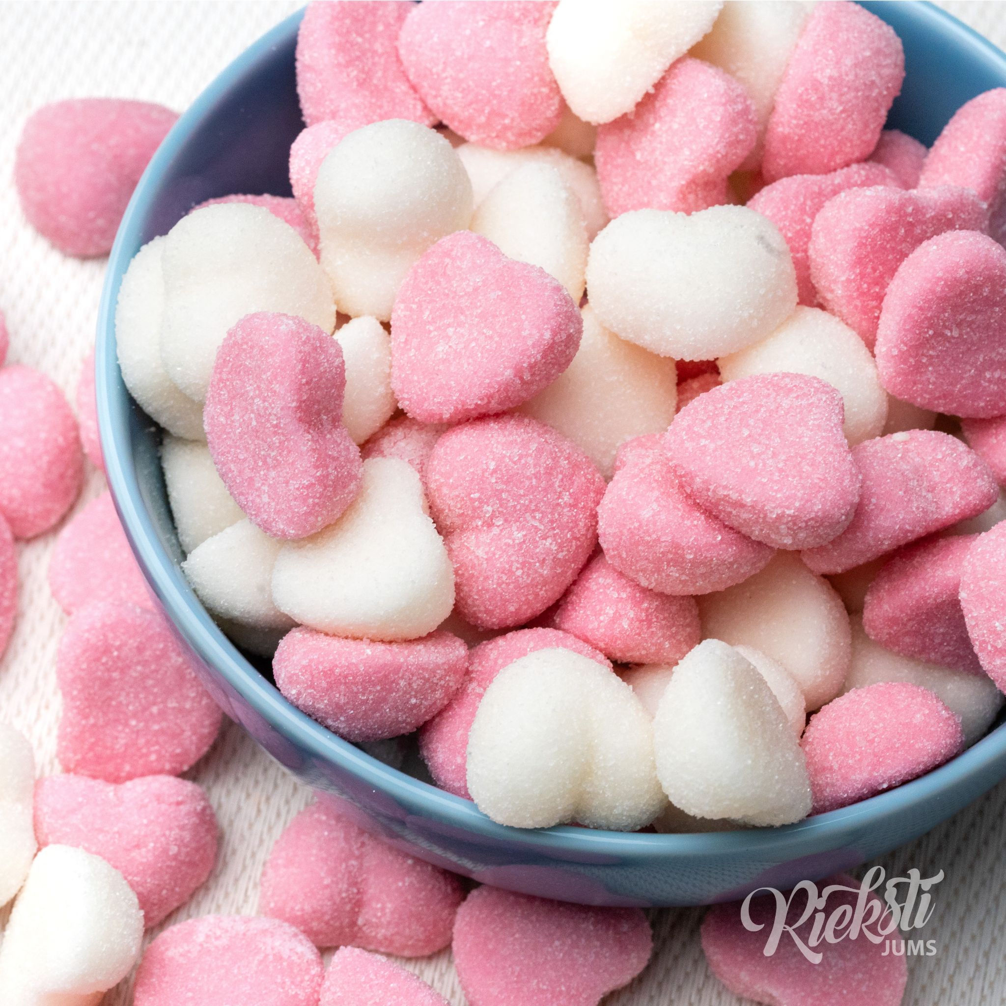Želejas konfektes „Šņācošās sirsniņas”, 1 kg