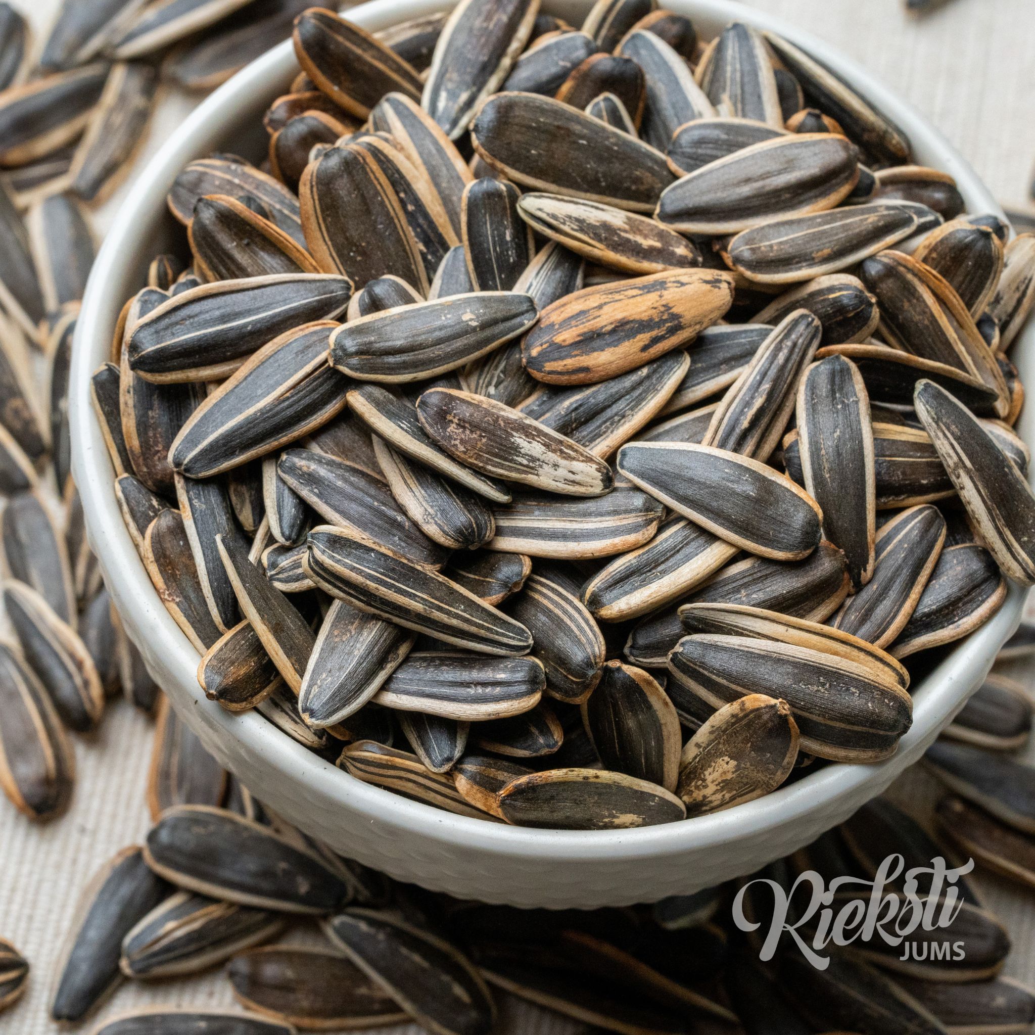 Grauzdētas svītrainās saulespuķu sēklas, 1 kg