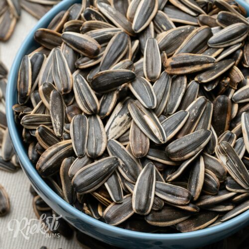 Grauzdētas un sālītas svītrainās saulespuķu sēklas, 1 kg